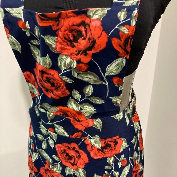 Shein Flower Dress  Overalls Size Medium - Picture 3 of 6